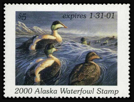 Alaska Waterfowl Stamp 2000