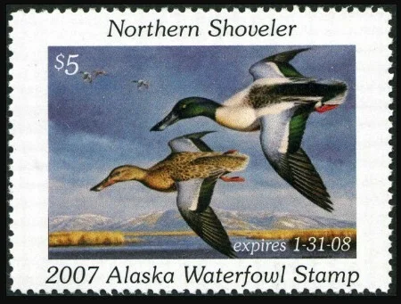 Alaska Waterfowl stamp 2007