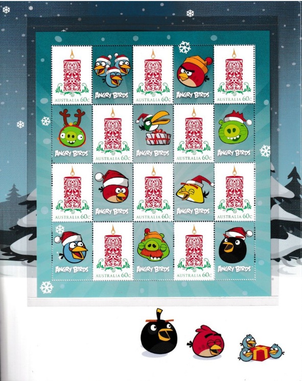 Australia, 2012, Angry Birds Christmas